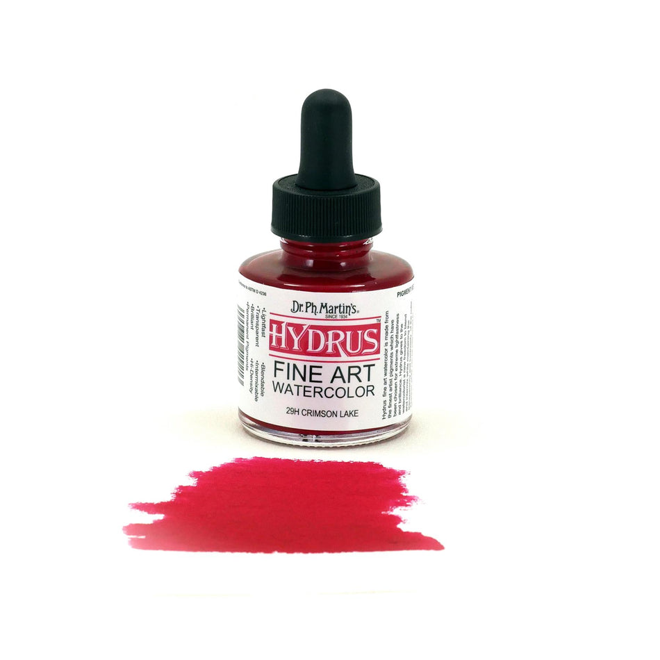 Crimson Lake Hydrus Fine Art Watercolor - 1.0oz