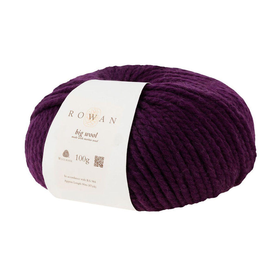 Big Wool Wild Berry 025 100% Wool Yarn - 100g