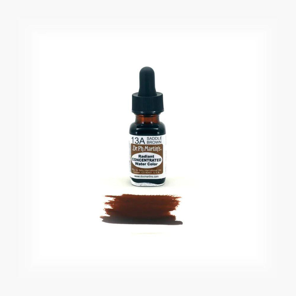 Saddle Brown Radiant Concentrated Water Color - 0.5oz