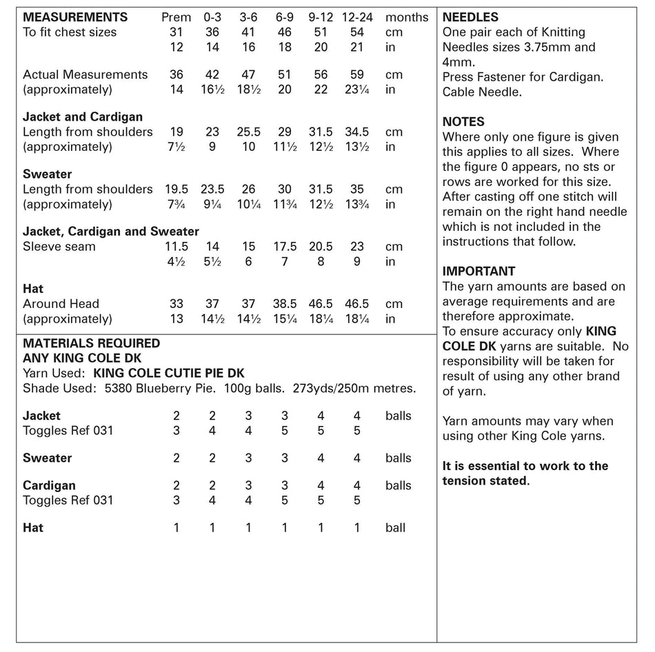 6033 Pattern