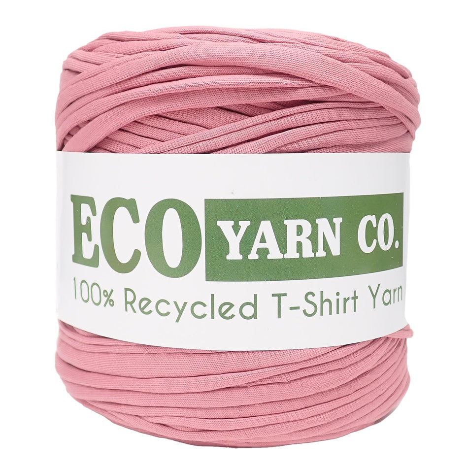 Vintage Pink Cotton T-Shirt Yarn - 120M, 700g
