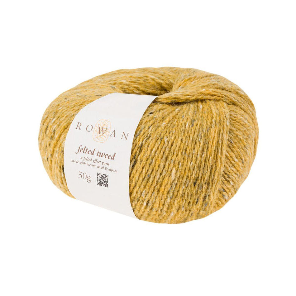 Felted Tweed Mineral 181 50% Wool 25% Alpaca 25% Viscose Yarn - 50g