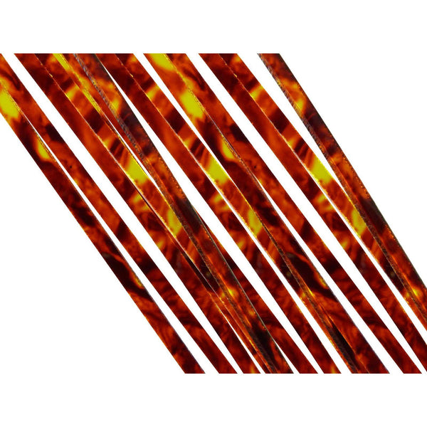 Light Tortoiseshell Celluloid Guitar Purfling - 1600x2x1.5mm