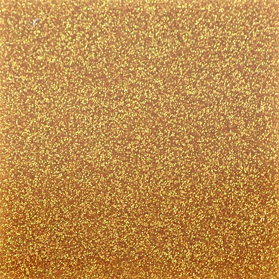 Dark Gold Holographic Glitter Cast Acrylic Sheet (3mm thick)