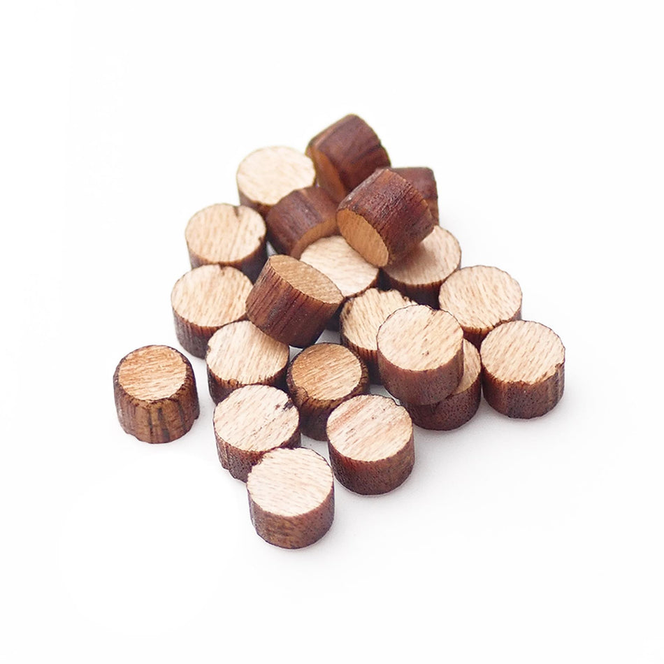 Maple Dot Inlays - 3mm, Pack of 20, Circle