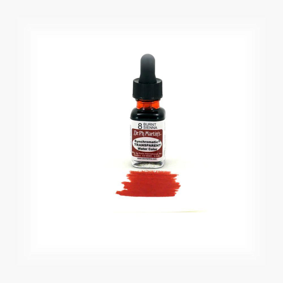 Burnt Sienna Synchromatic Transparent Water Color - 0.5oz