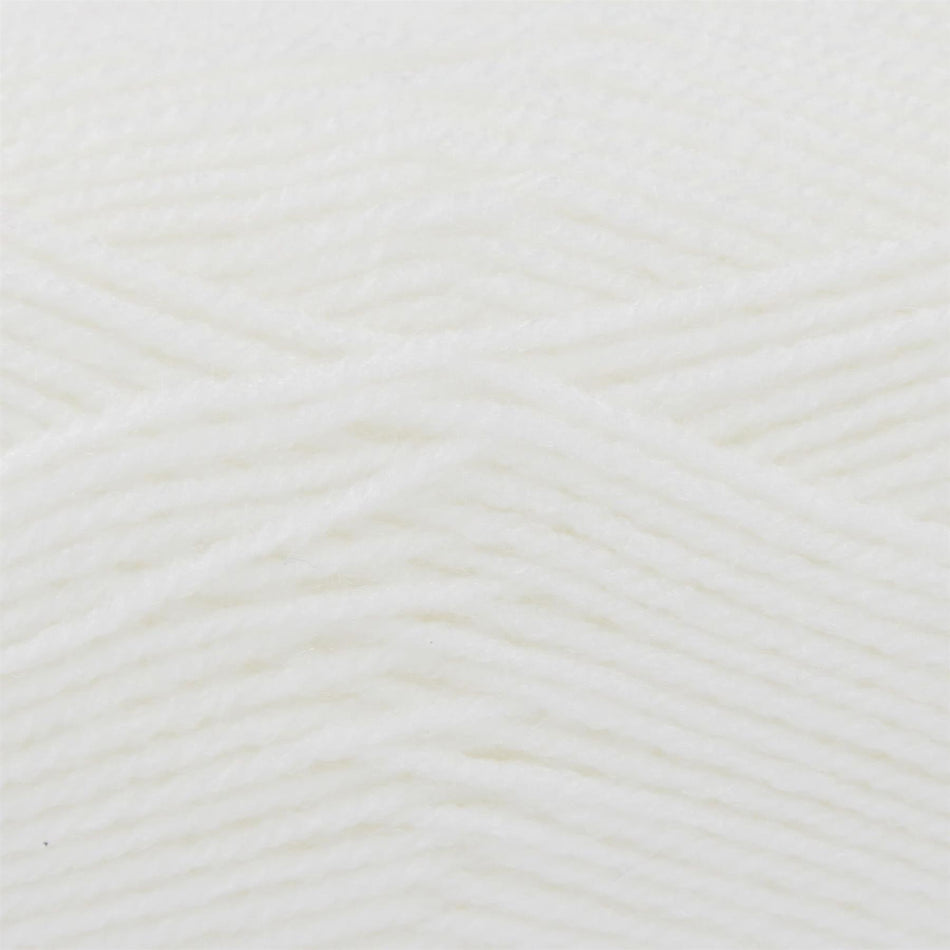 46001 Dollymix DK White Yarn - 73M, 25g