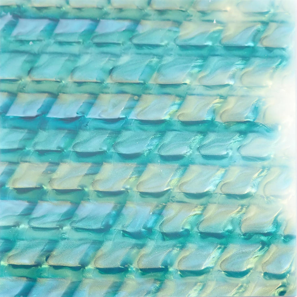 Green Snakeskin Acrylic Sheet - 600x400x3mm