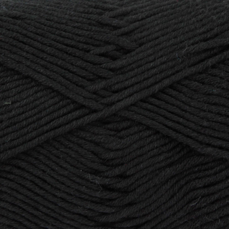 30534 Bamboo Cotton DK Black Yarn - 230M, 100g