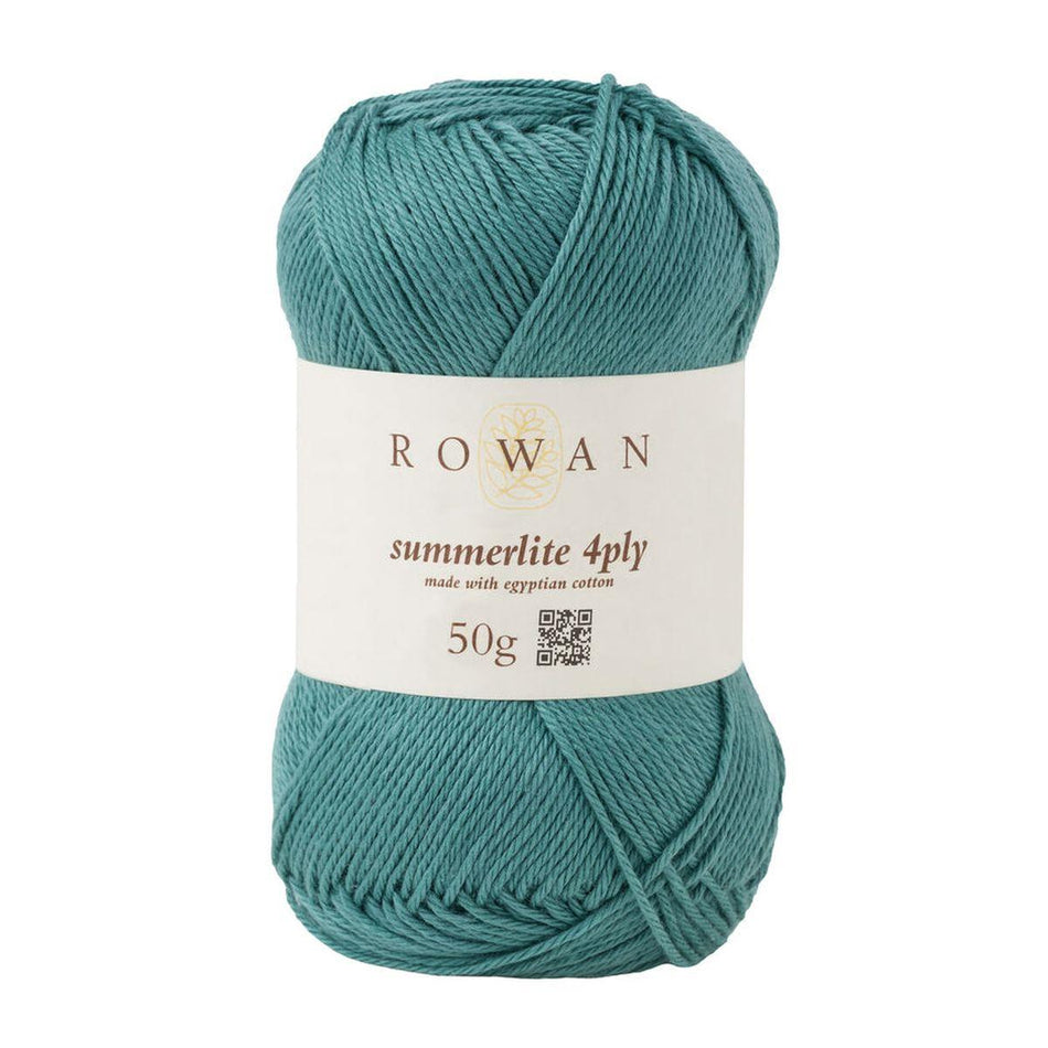 Summerlite 4Ply Aqua 433 100% Cotton Yarn - 50g