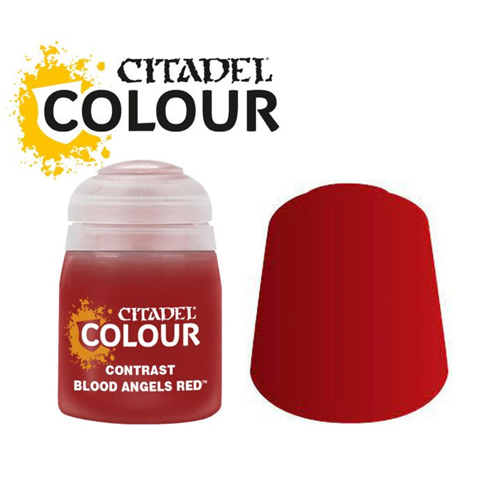 [Games Workshop] Citadel Blood Angels Red Contrast Model Paint - 18ml