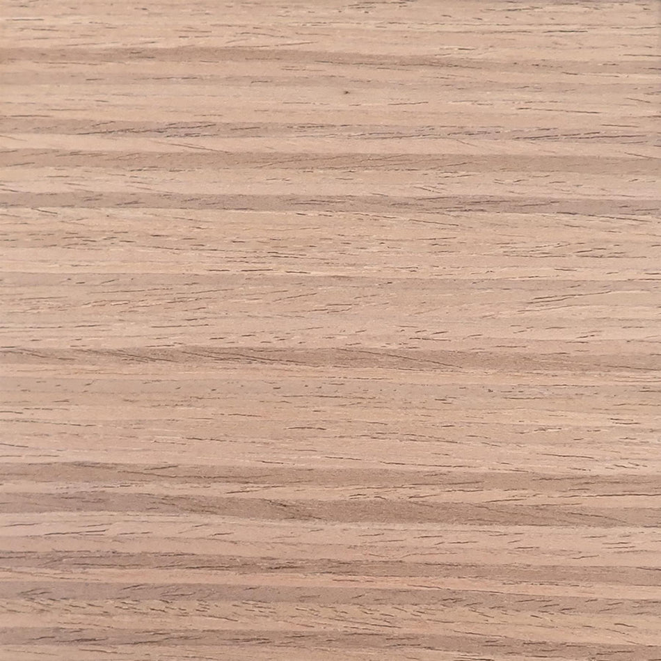 Straight Walnut Fleece Backed Engineered Wood Veneer - 2.5m x 640x0.25mm