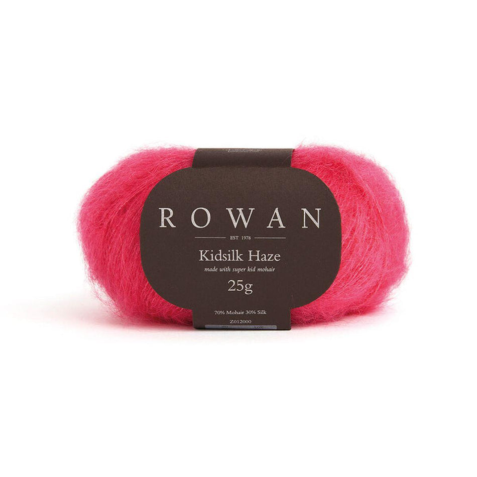 Kidsilk Haze Flamingo 713 70% Mohair 30% Silk Yarn - 25g