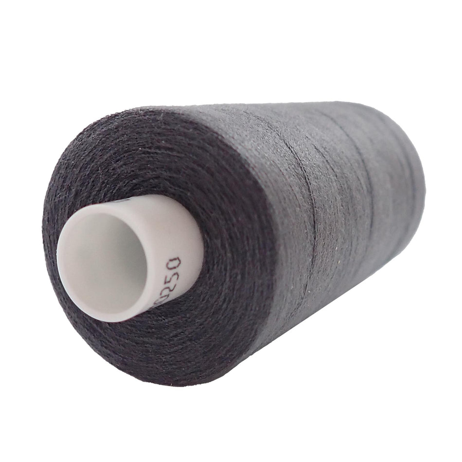 M0250 School Grey Spun Polyester Sewing Thread - 1000M