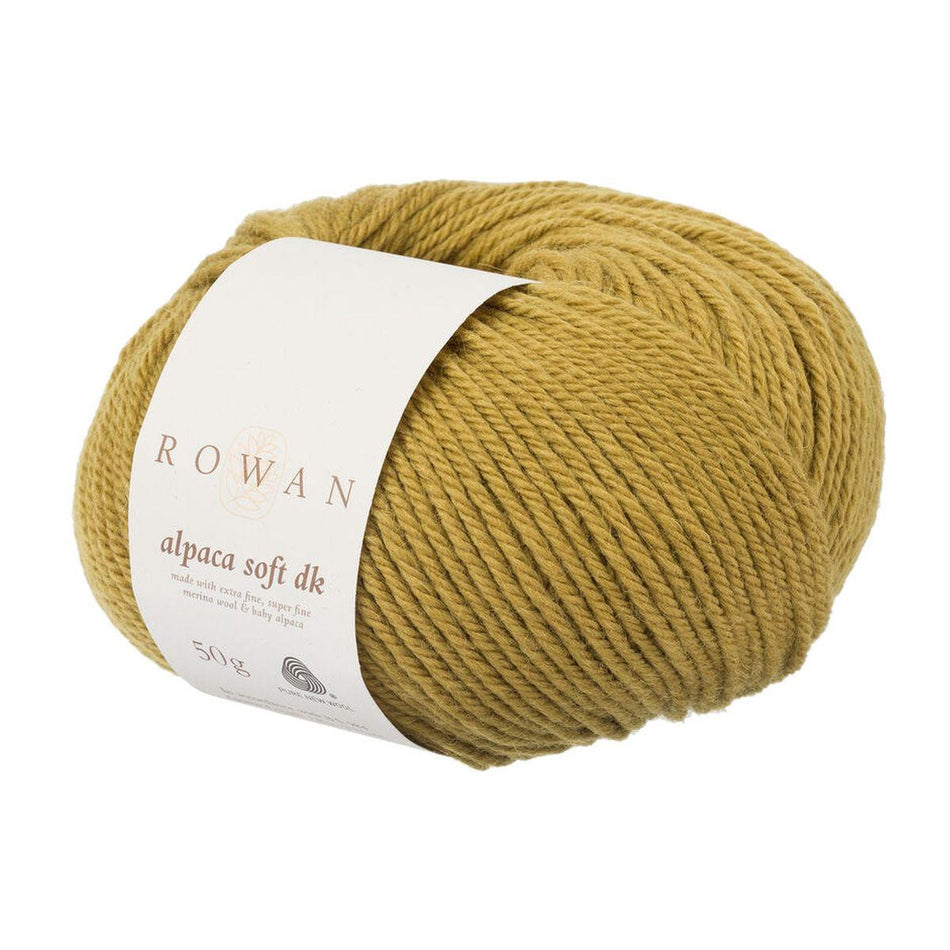 Alpaca Soft DK Aw Gold 220 70% Wool 30% Alpaca Yarn - 50g