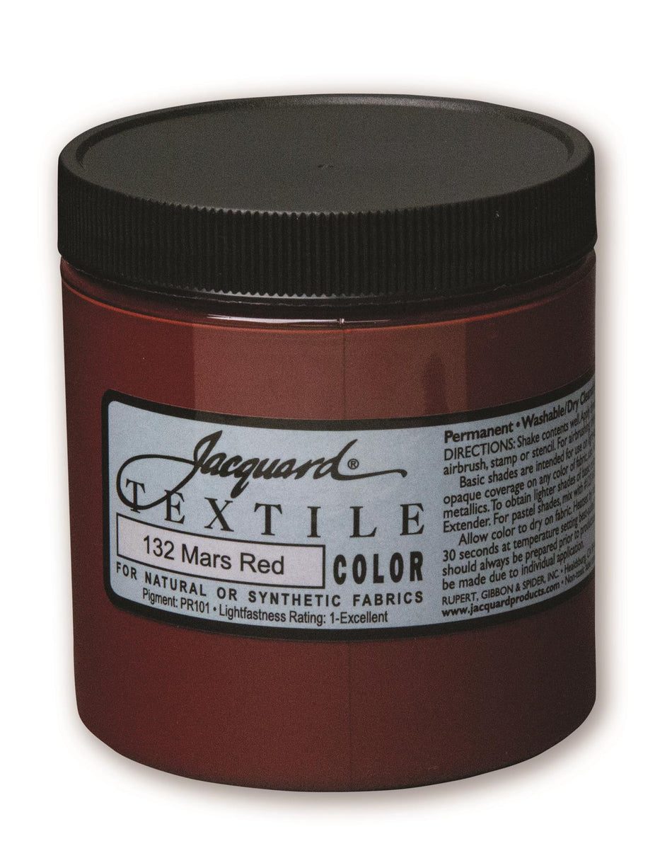 JAC2132 132 Mars Red Textile Paint - 8 fl oz