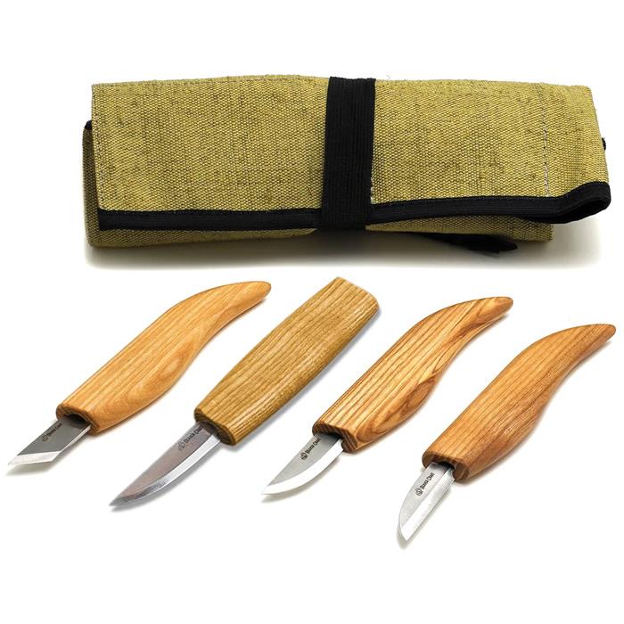 S07 Basic Set of 4 Knives (4 Knives In Roll)