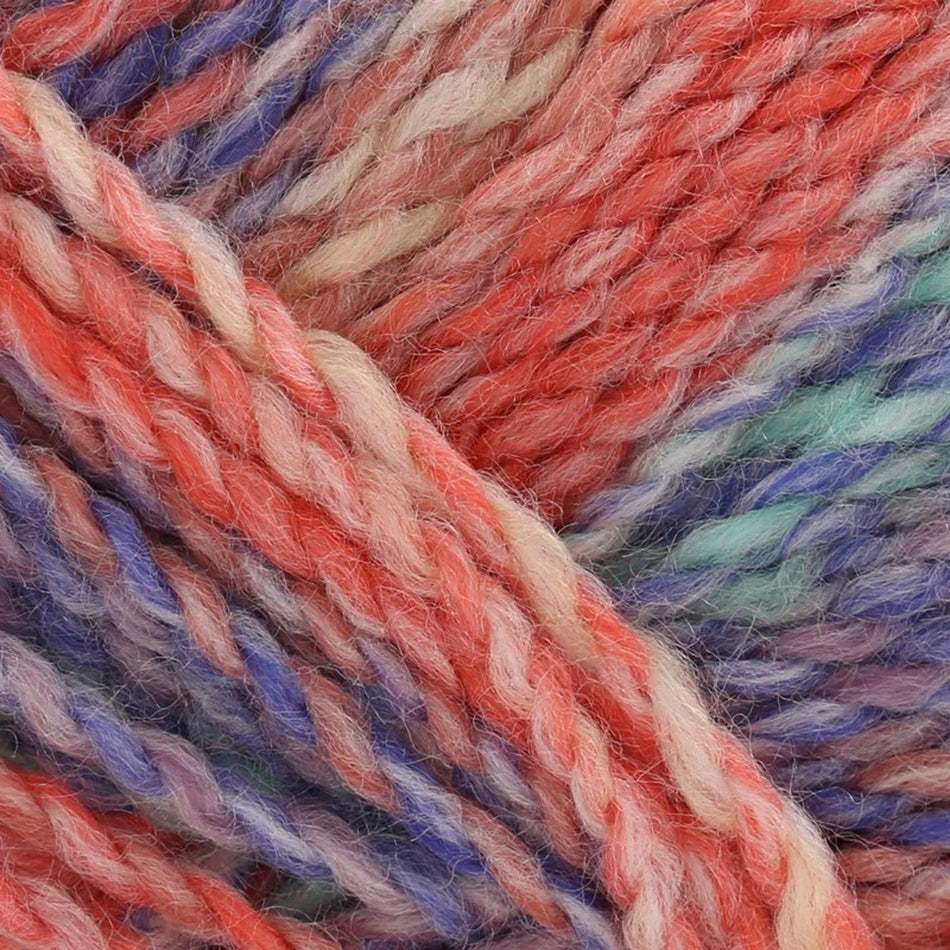 MC106 Marble Chunky Multi-Coloured Yarn - 200g