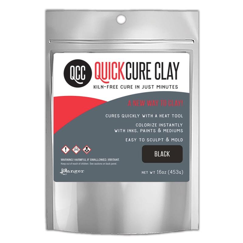 Quick Cure Black Clay - 16oz