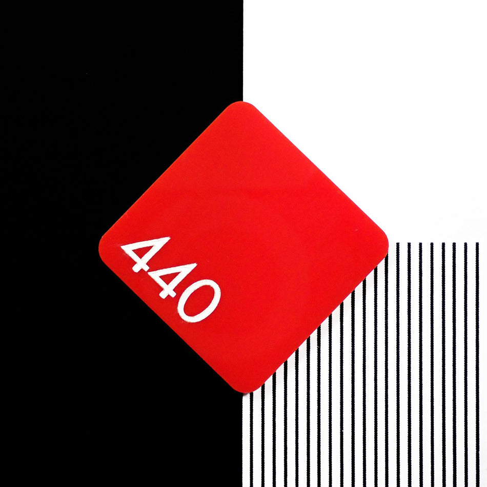 440 Red Cast Acrylic Sheet