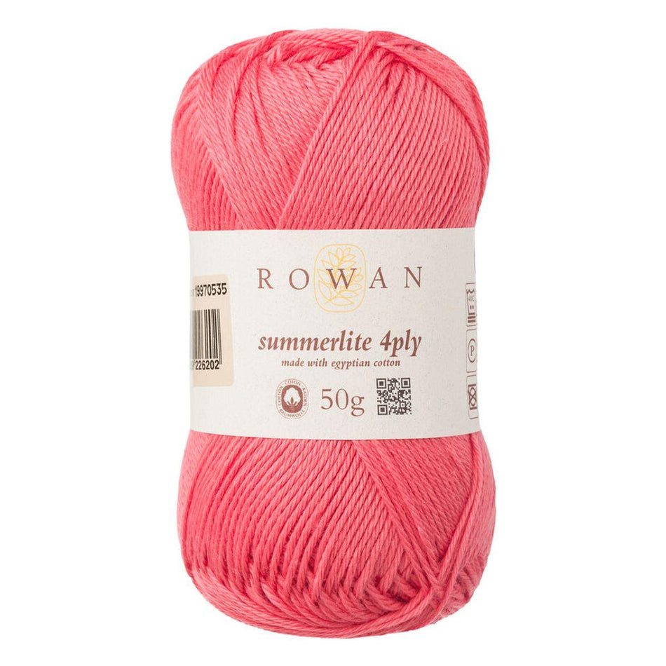 Summerlite 4Ply C.Blush 442 100% Cotton Yarn - 50g