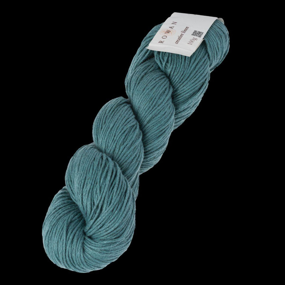 Creative Linen Teal 625 50% Linen 50% Cotton Yarn - 100g Hank