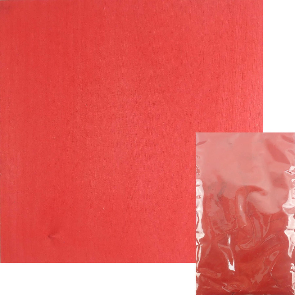 Scarlet Water Soluble Aniline Wood Dye Powder - 1oz, 28g