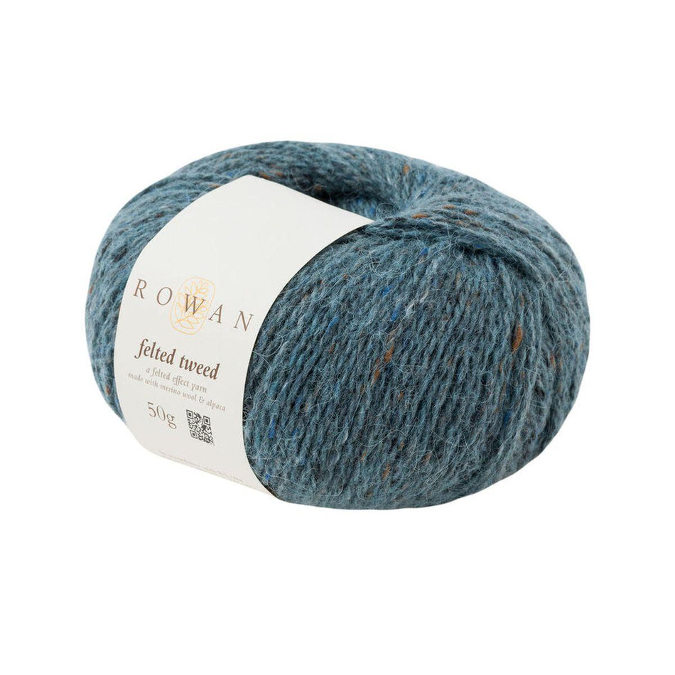 Felted Tweed Delft 194 50% Wool 25% Alpaca 25% Viscose Yarn - 50g