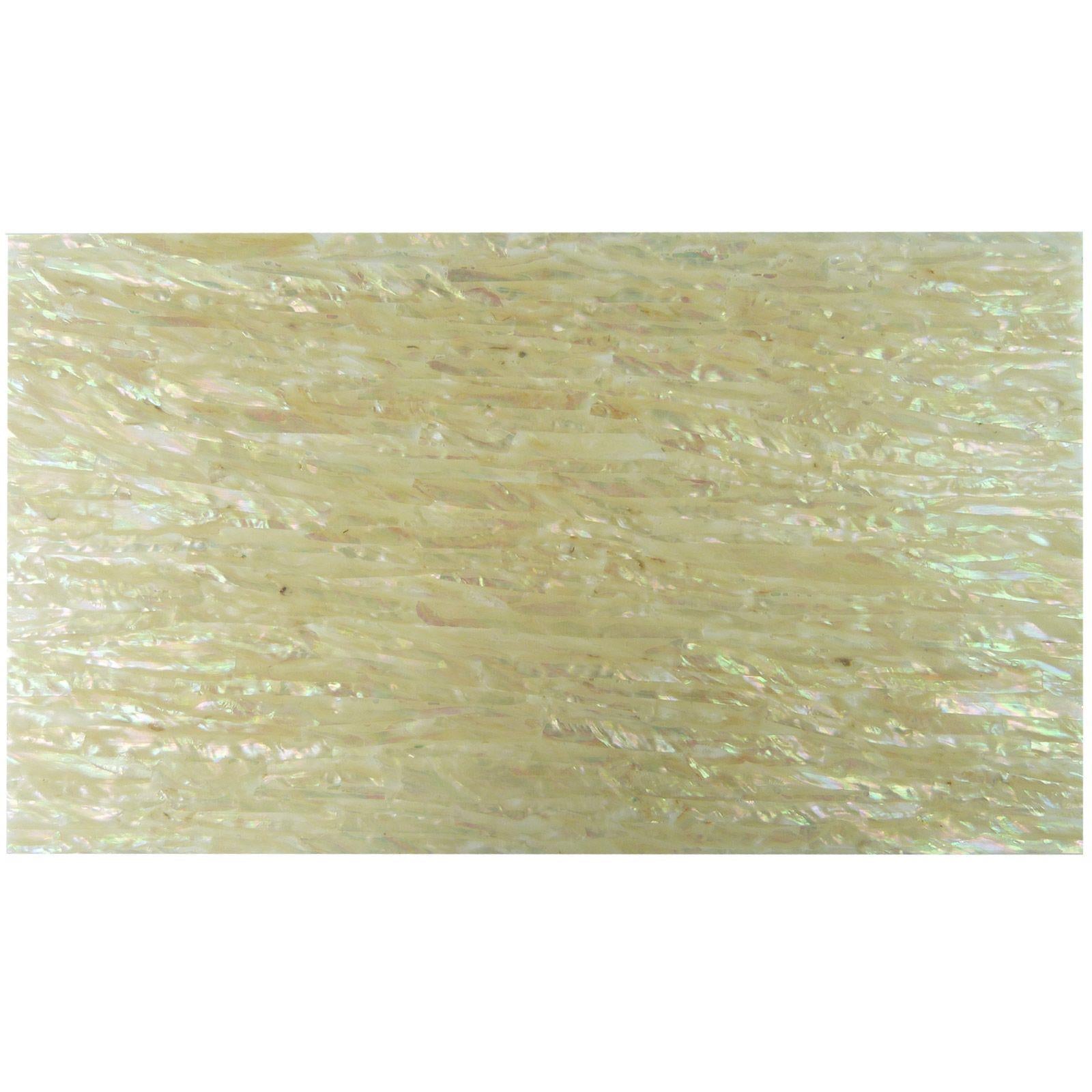 Shell Laminate White Abalone Laminate Shell Veneer - 240x140x0.15mm – Rothko and Frost