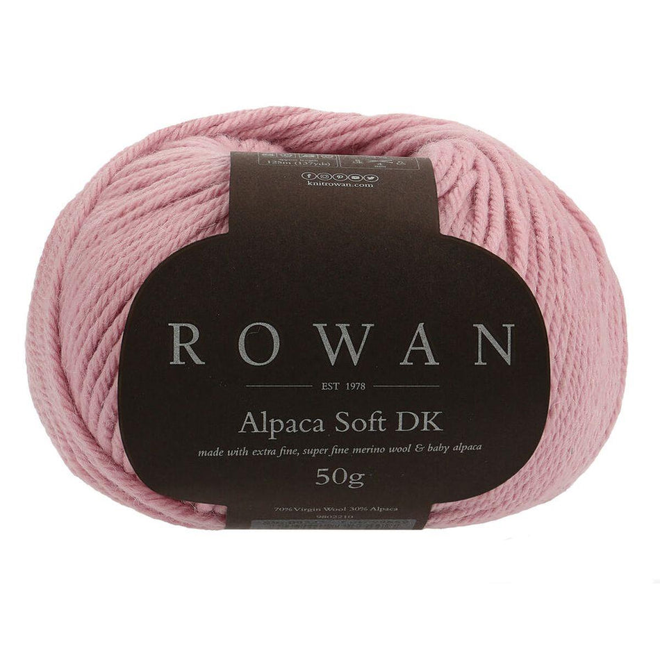 Alpaca Soft DK Hyacinth 225 70% Wool 30% Alpaca Yarn - 50g