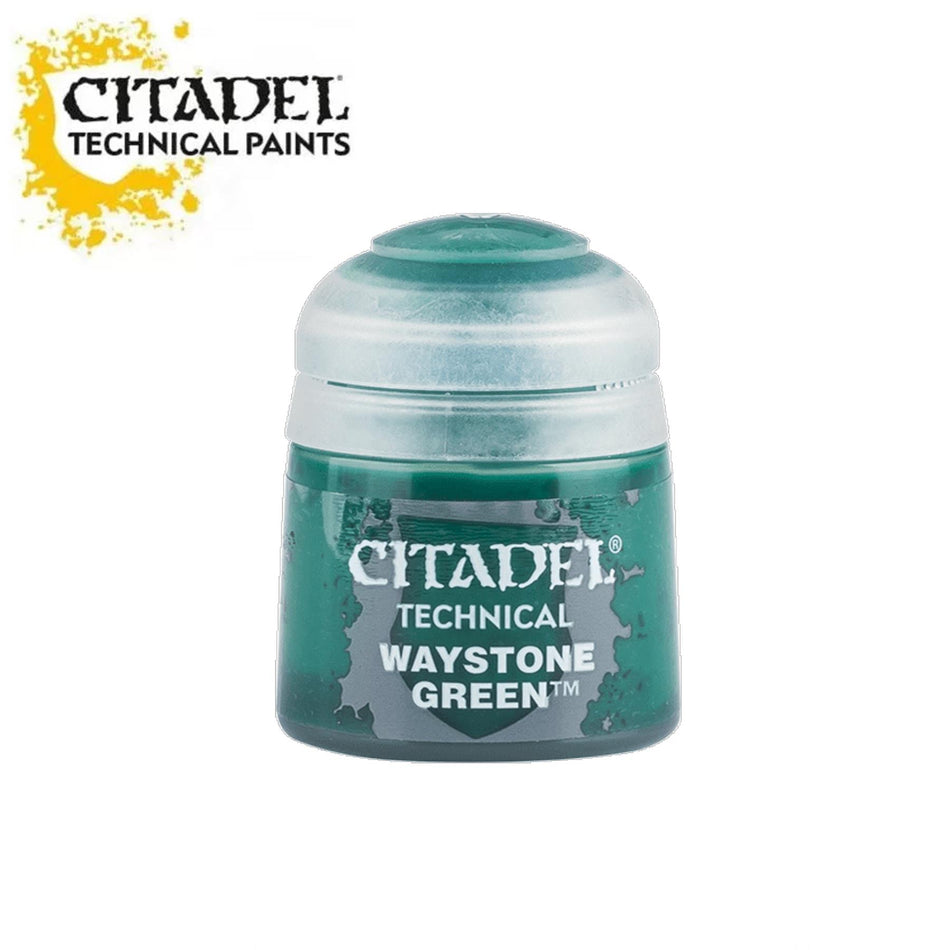 [Games Workshop] Citadel Waystone Green Technical Model Paint - 12ml