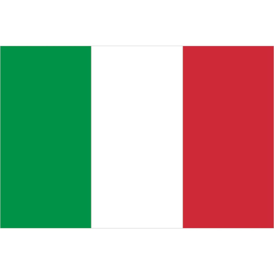 Italy Flag Waterslide Decal