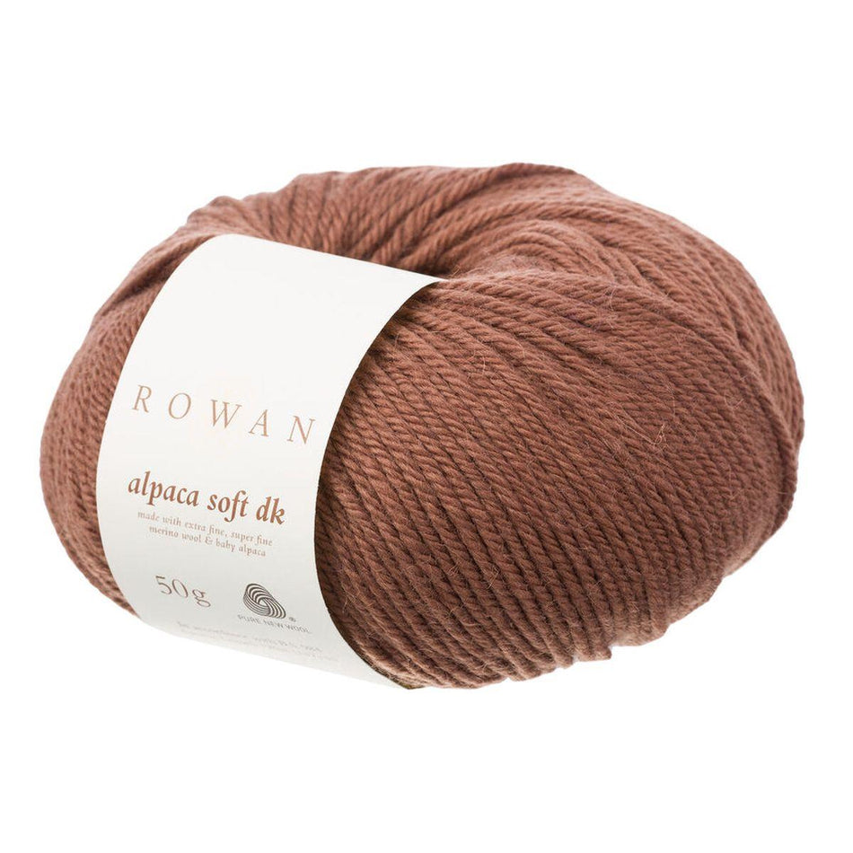 Alpaca Soft DK Toffee 203 70% Wool 30% Alpaca Yarn - 50g