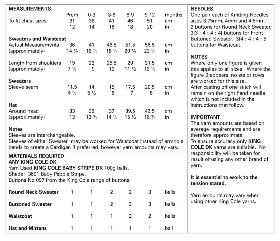 5703 Pattern