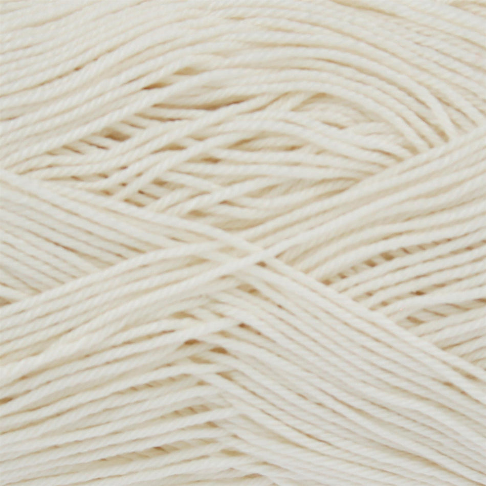 1262191 Giza Cotton 4Ply Cream Yarn - 158M, 50g