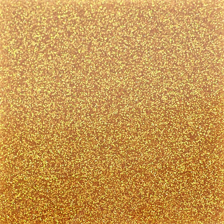 Dark Gold Holographic Glitter Cast Acrylic Sheet (3mm thick)