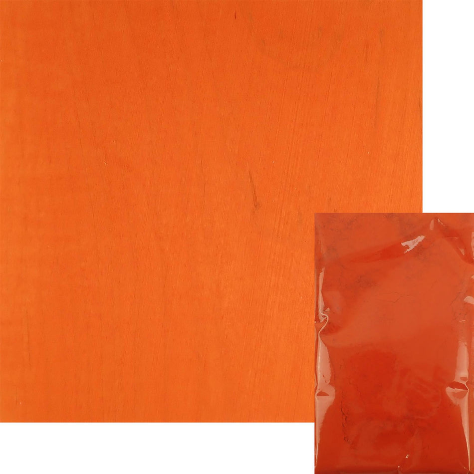 Orange Water Soluble Aniline Wood Dye Powder - 1oz, 28g