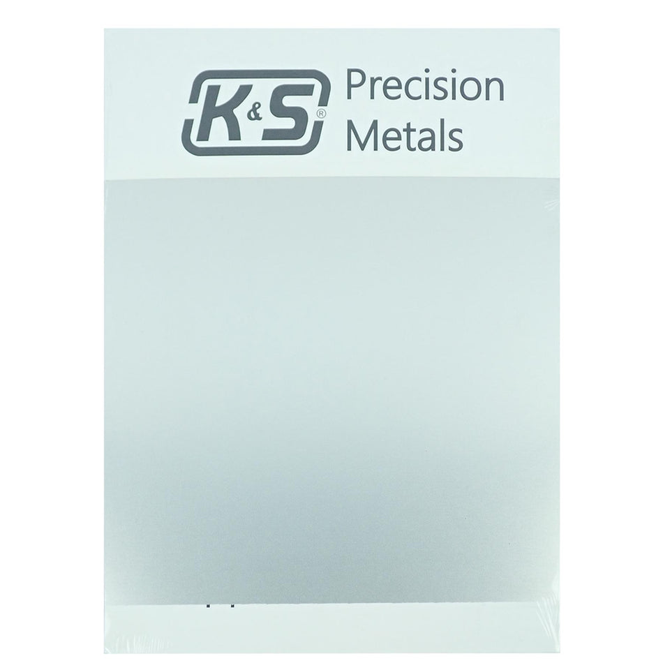 6520 Tin Coated Steel Punch Metal Sheet - 12x18", .013"