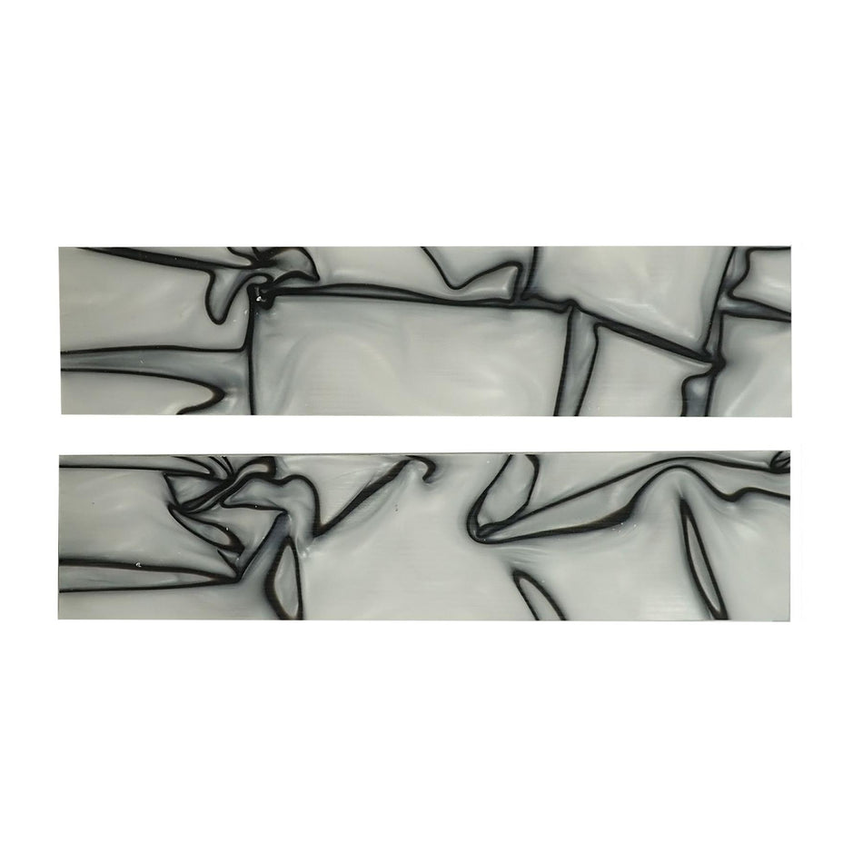 Cracked Ice Abstract Kirinite Acrylic Knife Scales (Pair) - 152.4x38.1x6.35mm