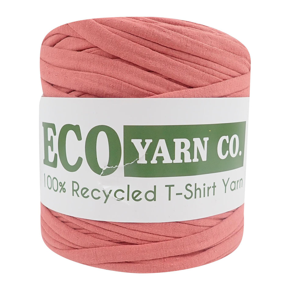 Salmon Pink Cotton T-Shirt Yarn - 120M, 700g