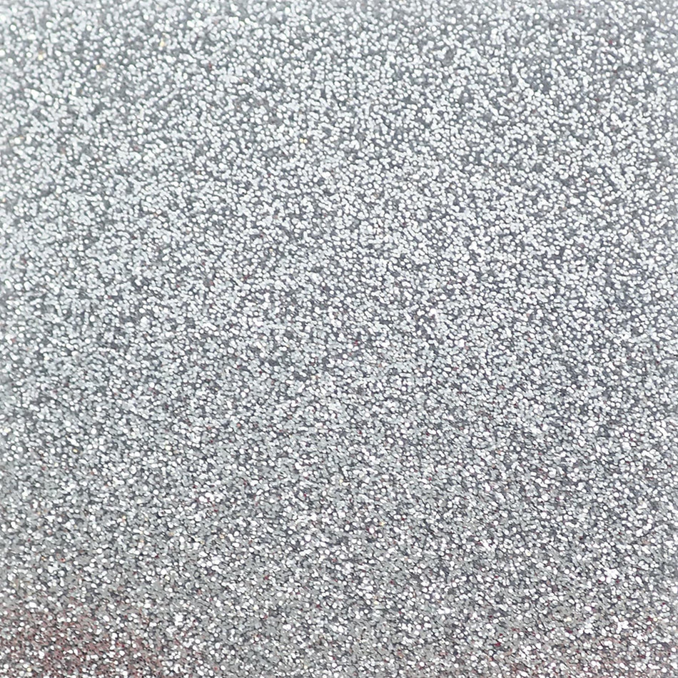 Silver Glitter Acrylic Sheet - 98x98x3mm, Sample