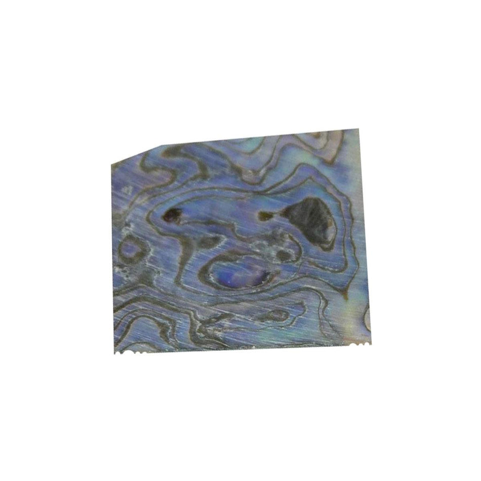 Paua Abalone Inlay Blank - 25x25x1.5mm, Square