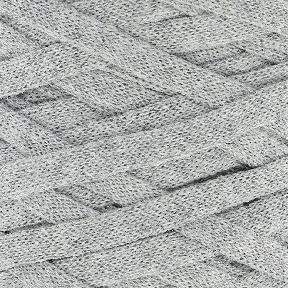 Silver Grey RibbonXL Cotton Yarn