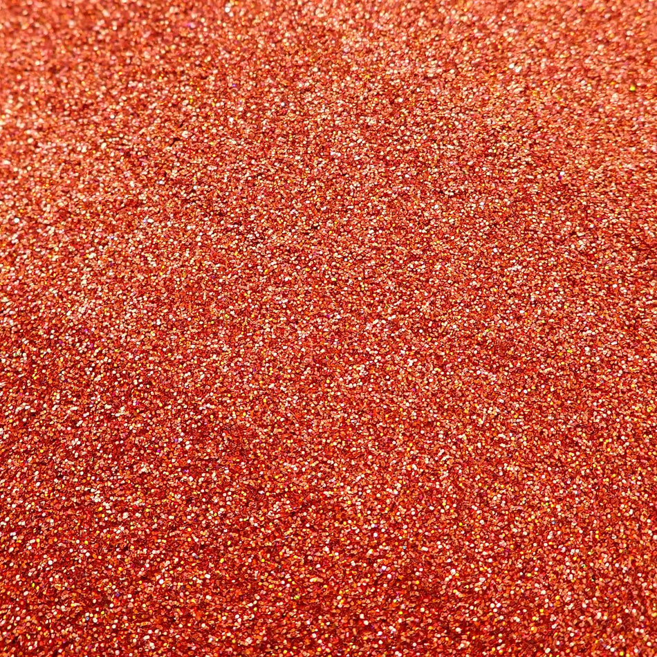 Orange Holographic Glitter Flake - 100g 0.008