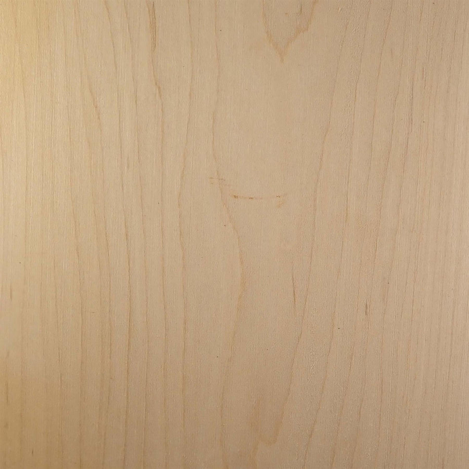Maple Wood Finish Sampler Board - 150x150x4mm