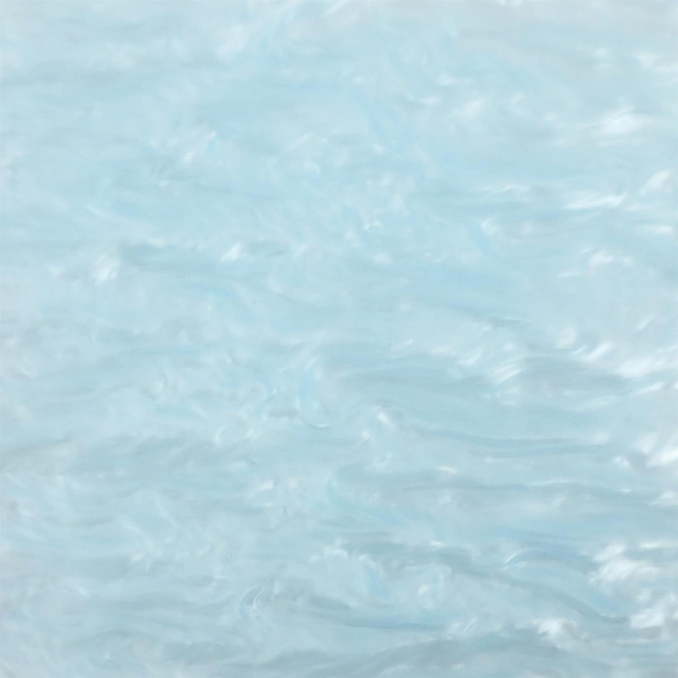 Baby Blue Pearl Acrylic Sheet - 600x400x3mm