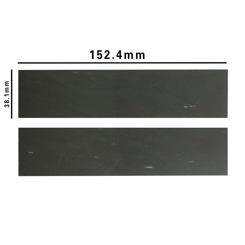 Black Pearl Kirinite Acrylic Knife Scales (Pair)