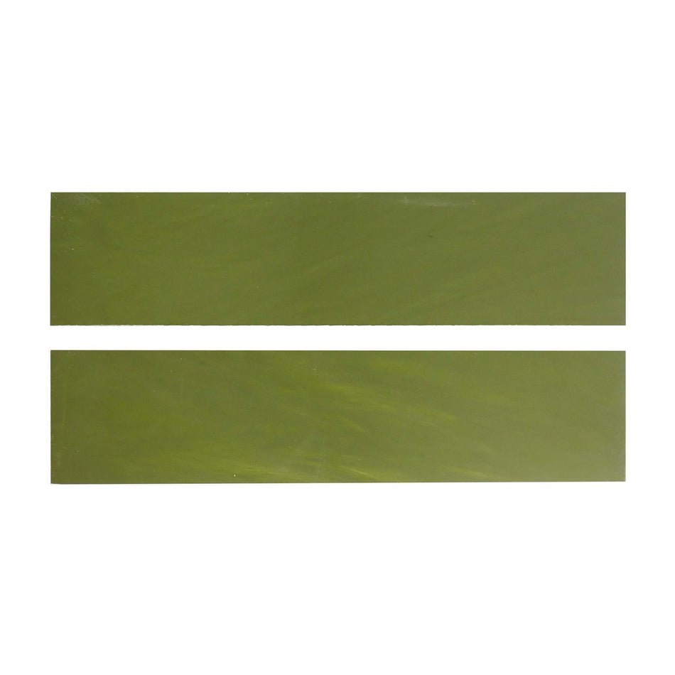 Venom Green Pearl Kirinite Acrylic Knife Scales (Pair)
