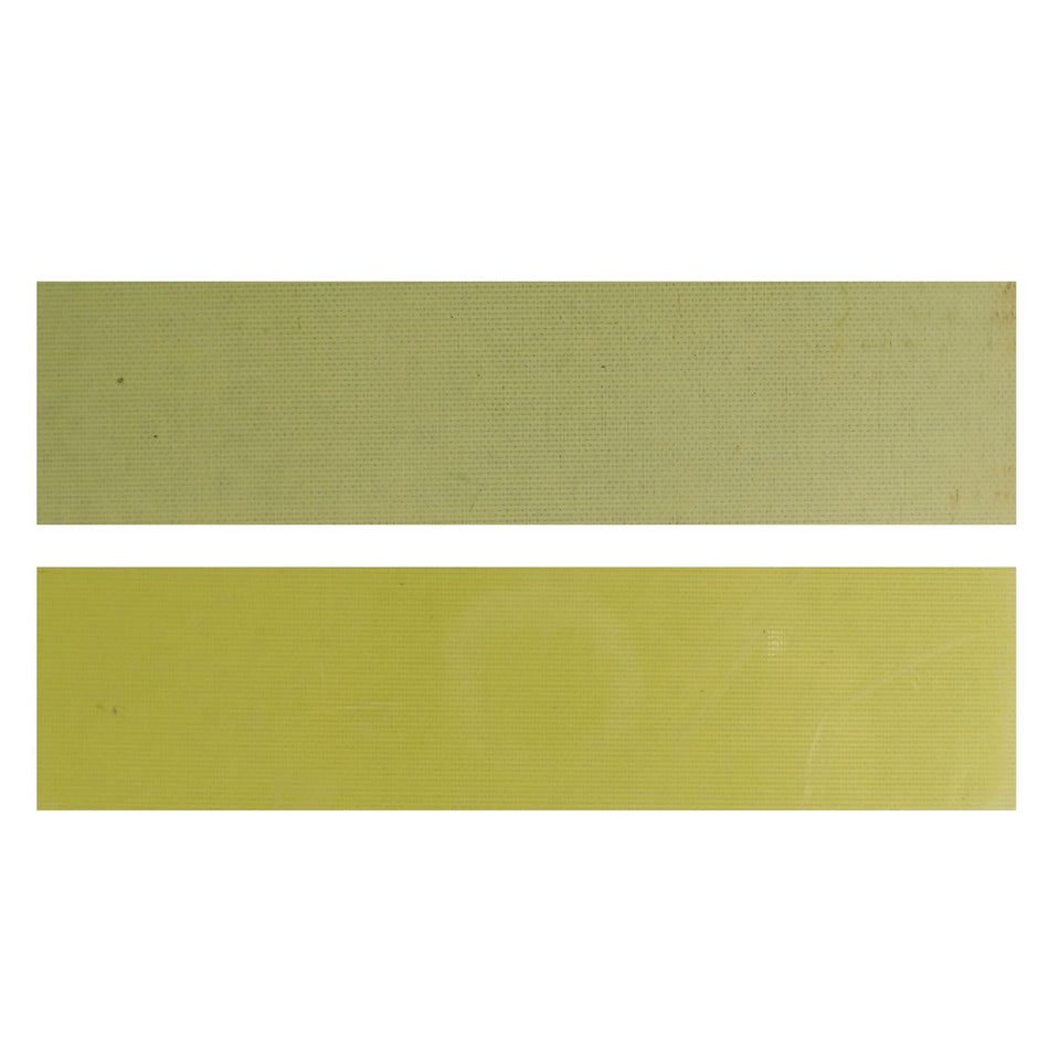 Black & Yellow G10 Knife Scales (Pair) - 152.4x38.1x6.35mm