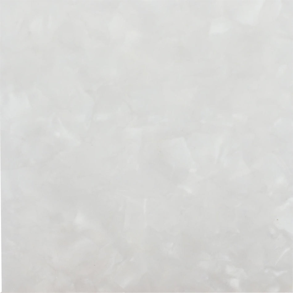 White Pearloid Acrylic Sheet - 600x400x3mm
